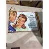 Image 1 : Tin sign