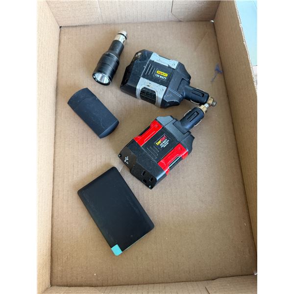 Power outlets, and other items