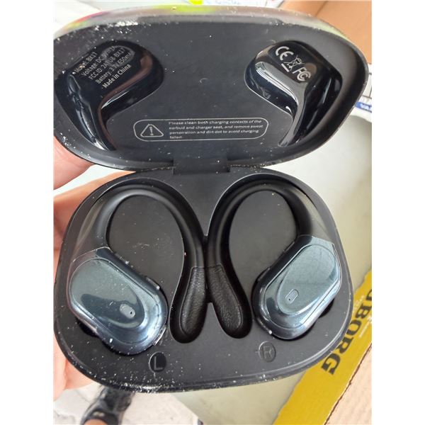 Over the earbuds