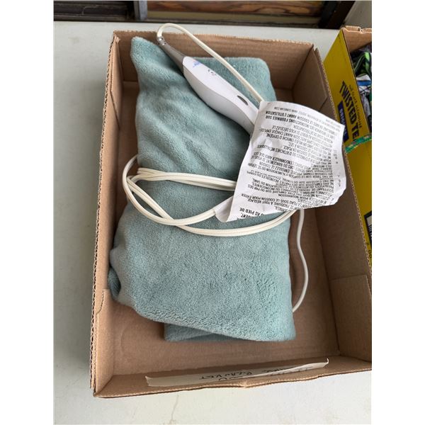 Sunbeam heating blanket, tested and working