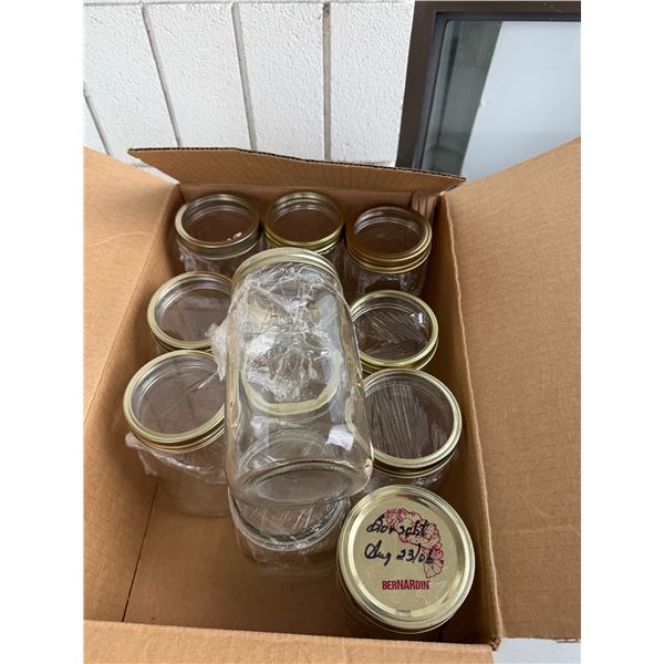 Canning jars