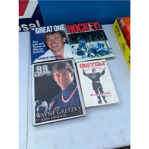 Wayne Gretzky Hockey Books