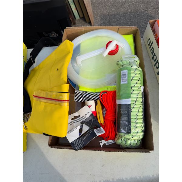 Boating an outdoor items