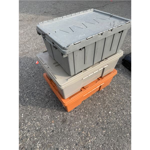 3 bins