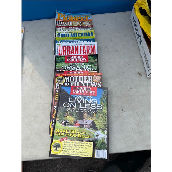 Urban farm and other magazines