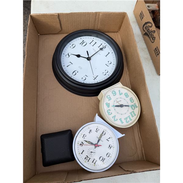 Assorted clocks