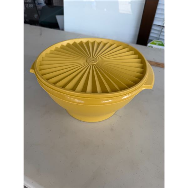 Tupperware bowl with lid