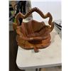 Image 1 : Folding wood basket
