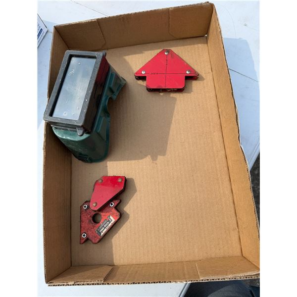 Magnetic tools and goggles