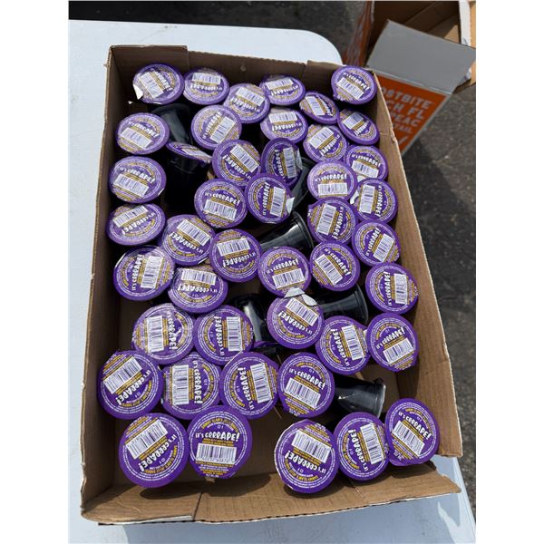 Grape jelly shooters must have valid ID