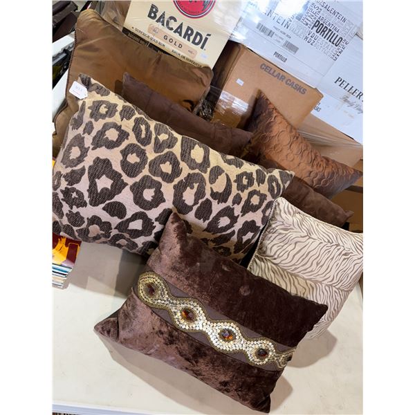 Throw pillows