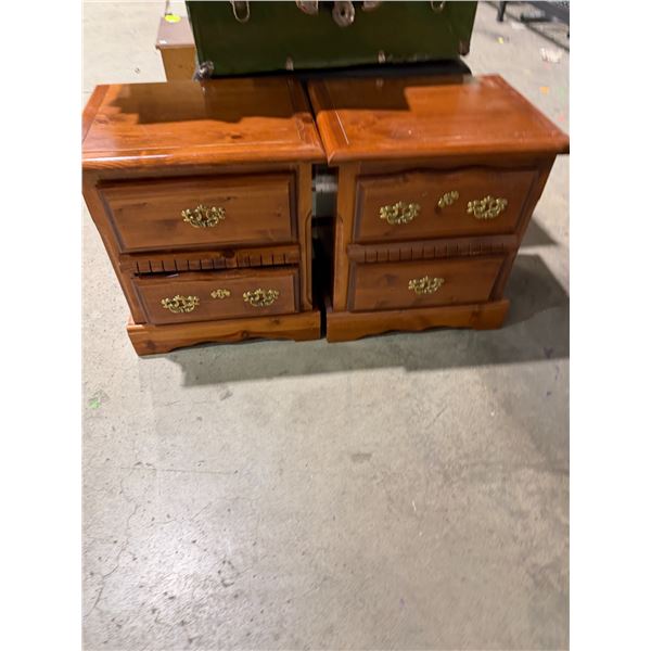 Pair of nightstands 22" x 18" x 24"