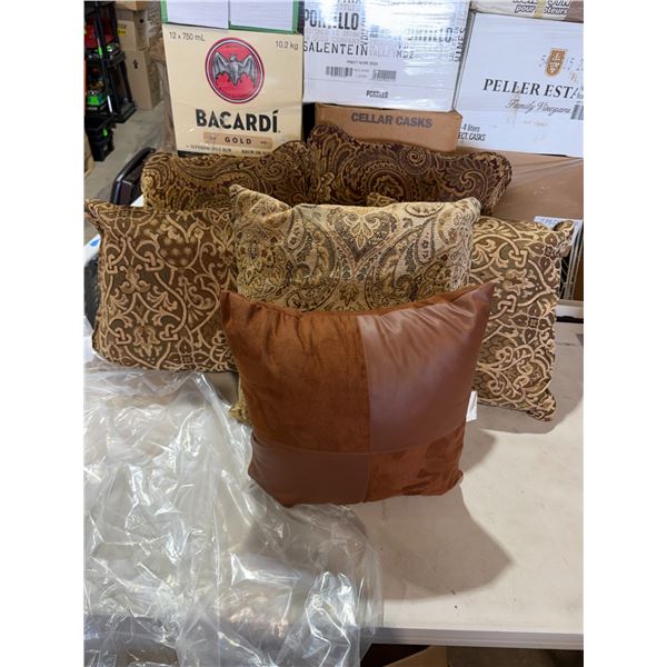 Throw pillows