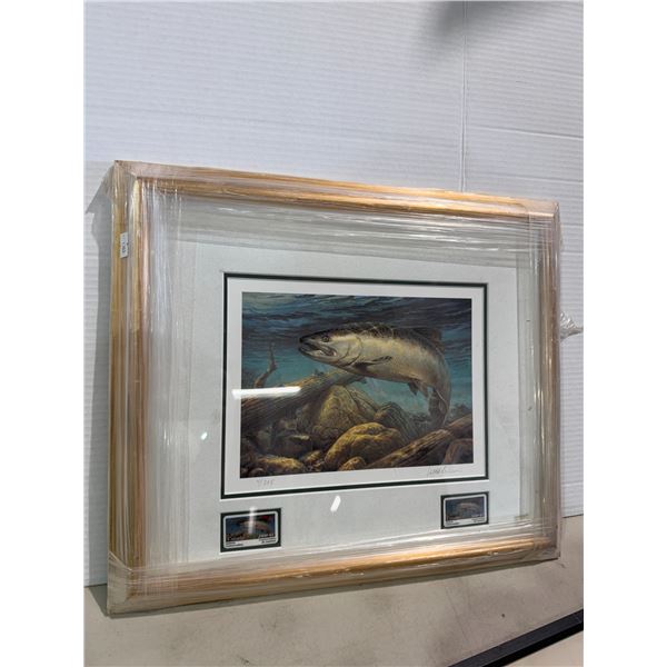 4/395 salmon conservation artwork