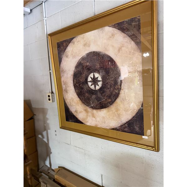 Well, hanging 40" x 40"