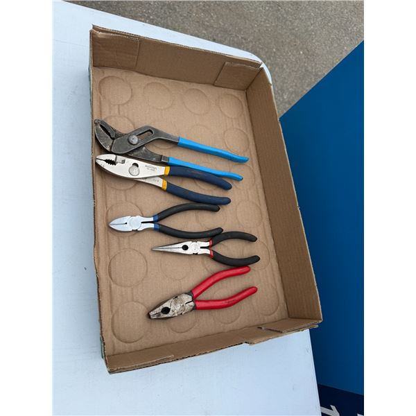 Pliers, etc.