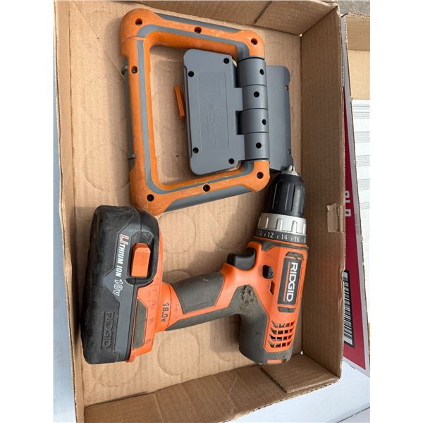 Rigid drill and light, no chargers