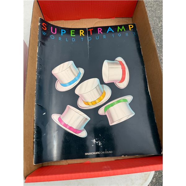 Supertramp world tour 1983 collectible item