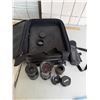 Image 1 : Assorted camera lenses