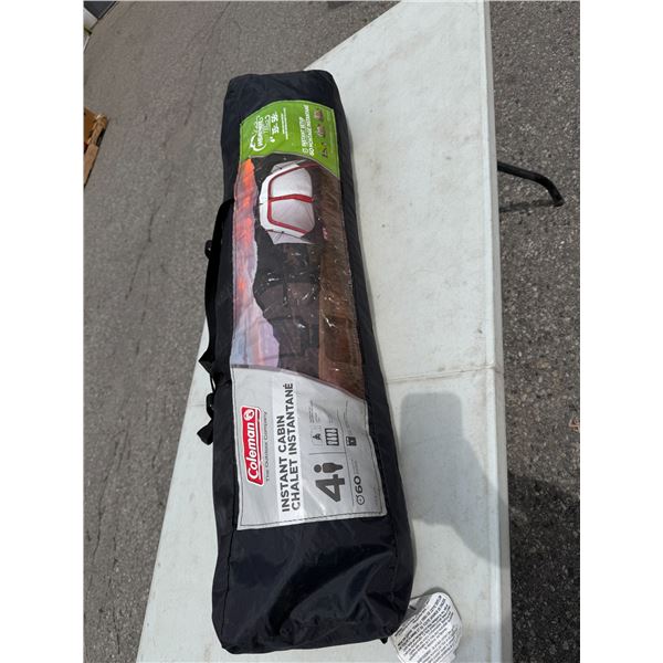 Coleman tent 4 person