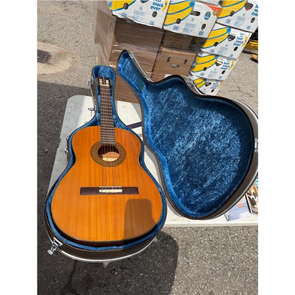 Guitar and case