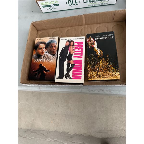VHS movies, pretty woman and other