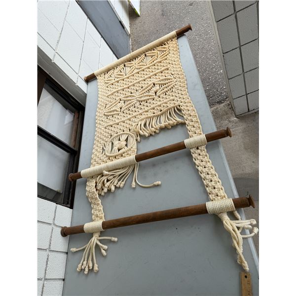 Handcrafted tapestry