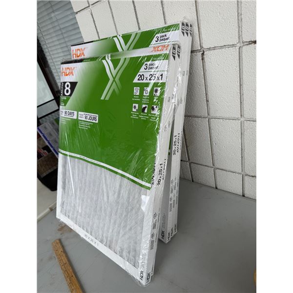 5 new filters 20 x 25 x 1