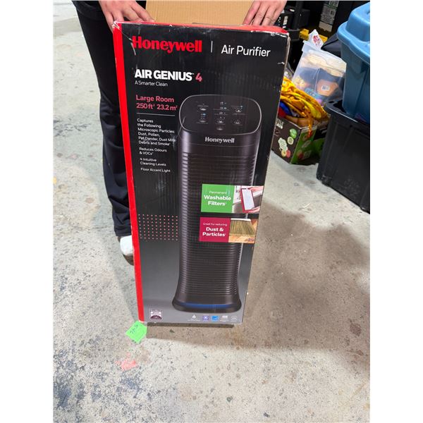 Honeywell air genius, a smart, clean, large room air purifier
