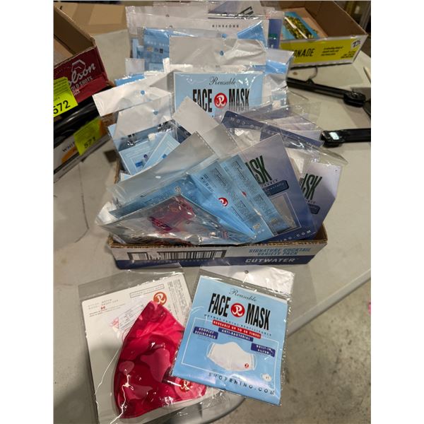 Reusable facemasks