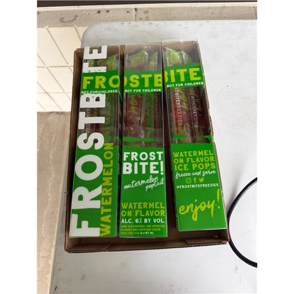 frostbite peach cocktails watermelon flavor must have valid ID