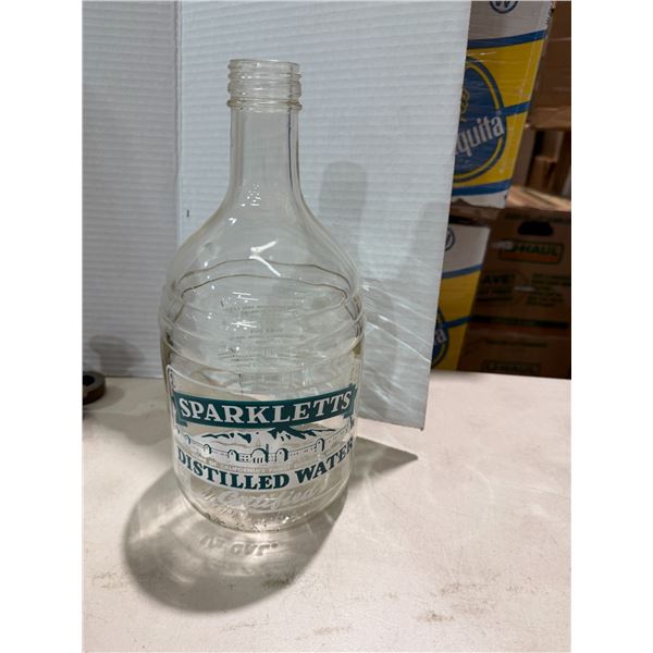 Sparkletts distilled water bottle