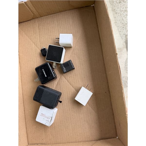 Assorted charging blocks
