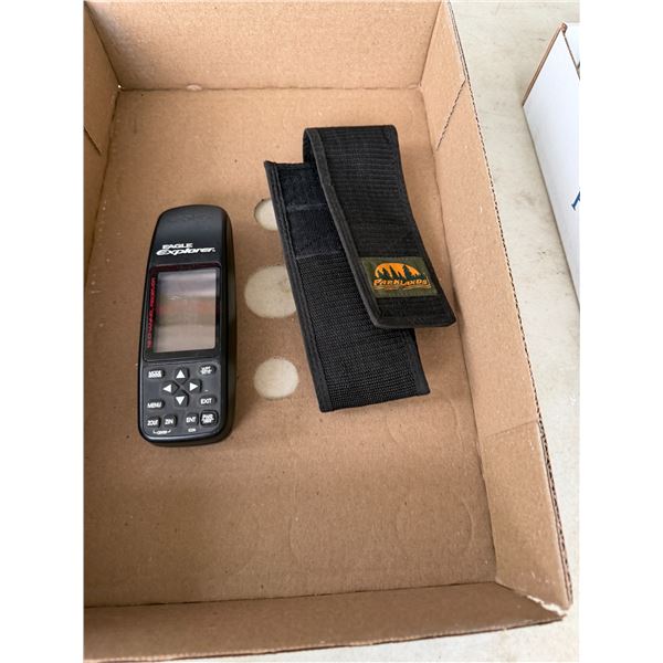 Eagle explorer 12 channel receiver and other item