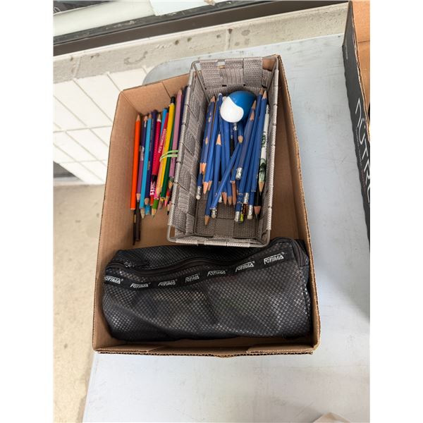 Pencils and pencil crayons