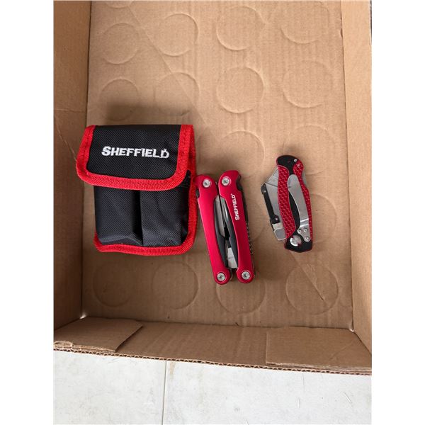 SHEFFIELD folding pocket knives