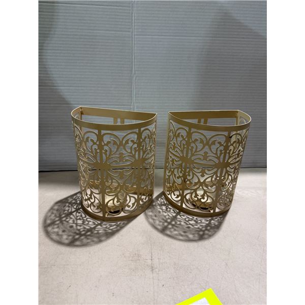 Candle wall sconces