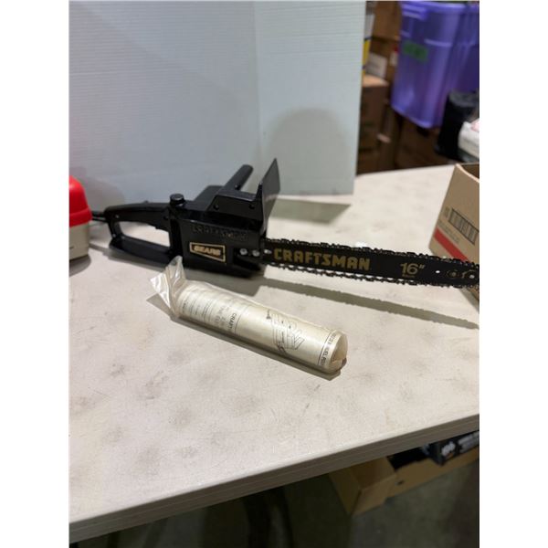 Craftsman electric chainsaw