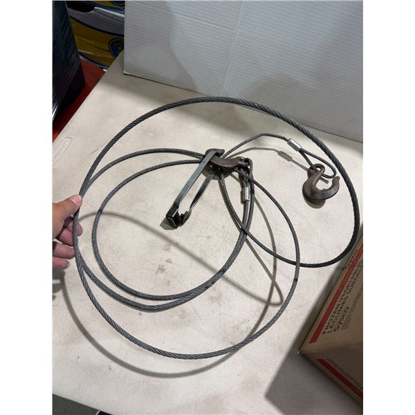 Cable and firestarter