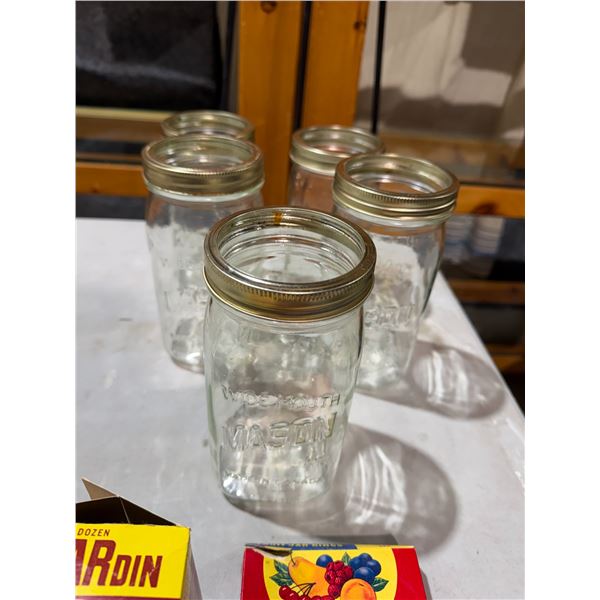 Mason widemouth jars
