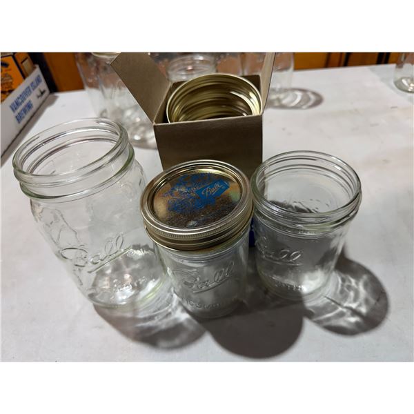 BALL jars and ring