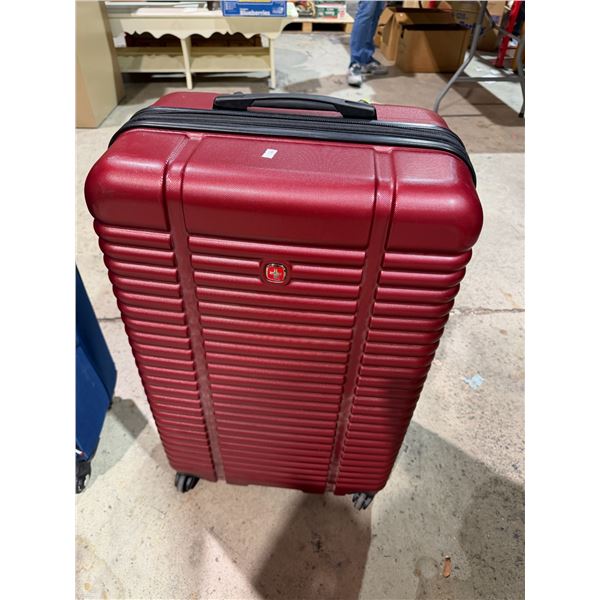 Swiss four wheeled suitcase