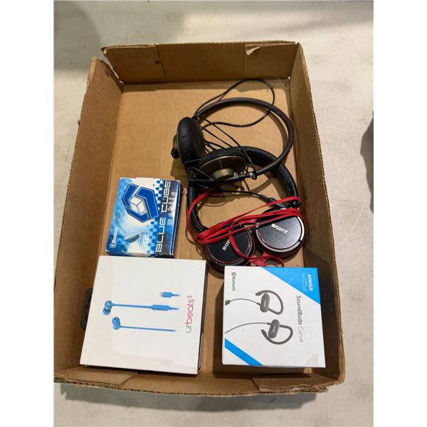 Earbuds and headphones