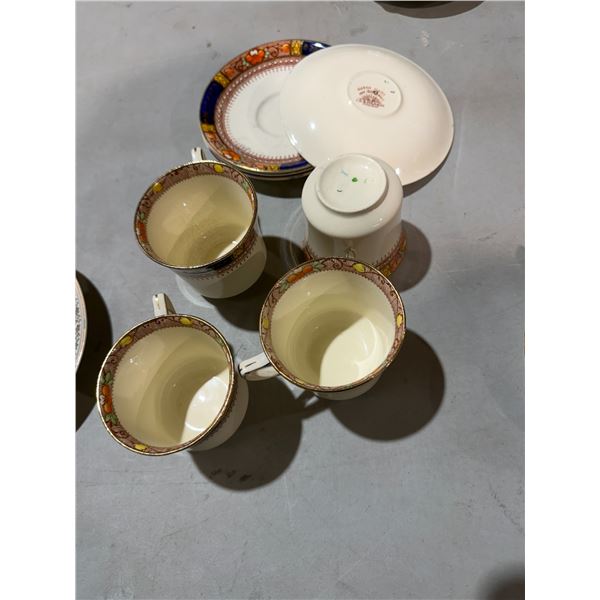 J.&G cups and saucers