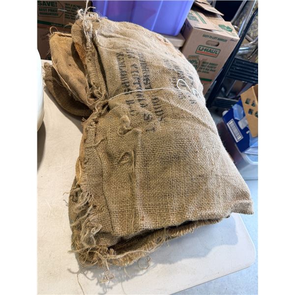 Burlap bags
