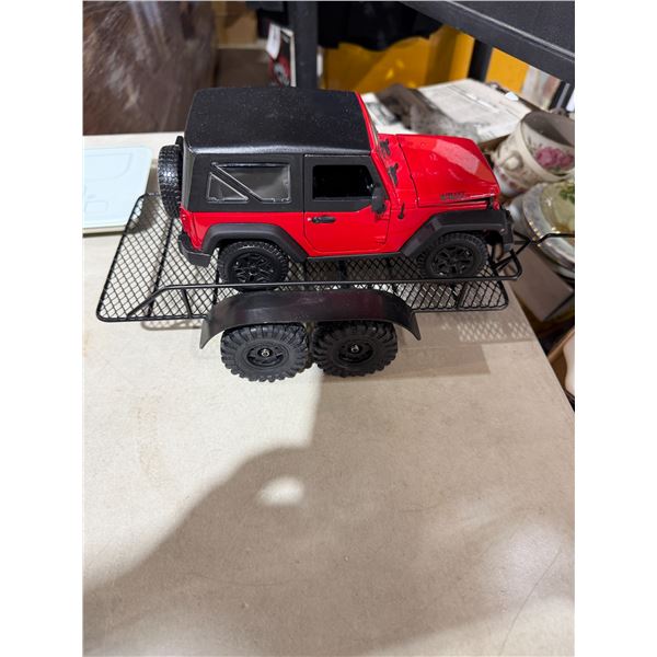WILLYS Jeep with a trailer