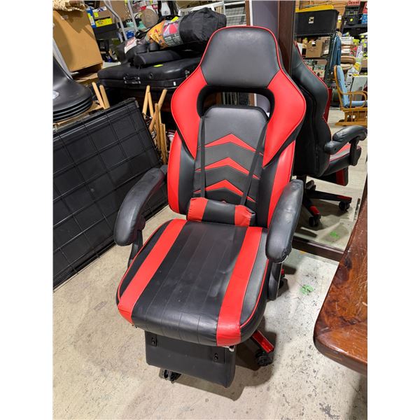 Gaming chair needs adjusting