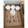 Image 1 : Corn ware, dishes, and Collector spoons