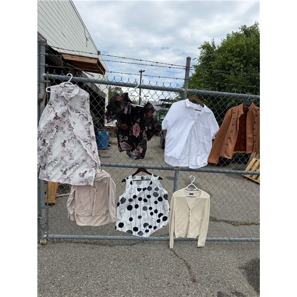 Assorted tops assorted sizes