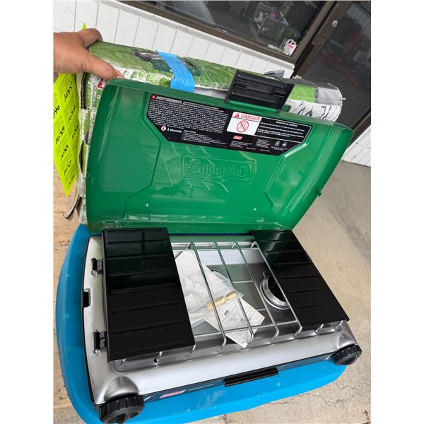 New Coleman propane stove